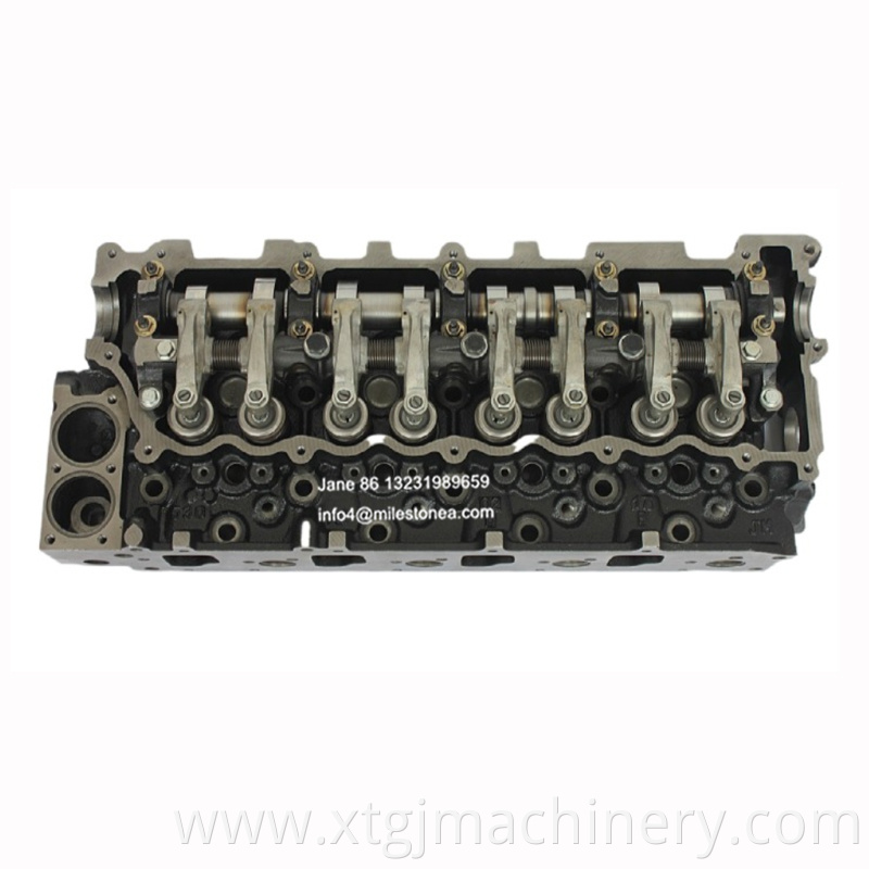 High quality machinery engine parts head cylinder new cylinder head 4HF1 assy with valves and rocker arm